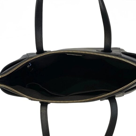 Auth FURLA Ariana 930331 Black Leather - Handbag - Picture 6 of 10